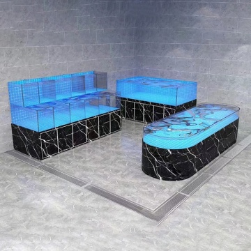 China Factory Commercial Chiller for Live Seafood in Restaurants and Supermarkets