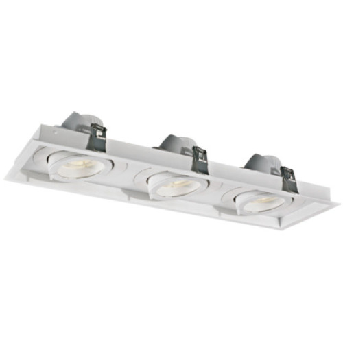 LEDER rektangulär designteknik 30W*3 LED Downlight