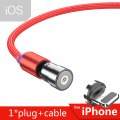 3-In-1 540 Rotate Magnetic USB Charging Cable