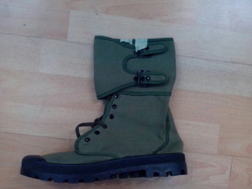 Military Canvas Boot