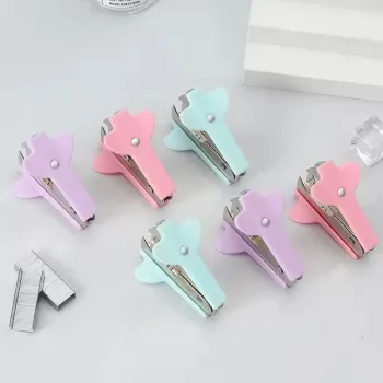 Eagle High Quality Cheap Stapler Stationery Remover Staple Puller Mini Black Stapler For Sale