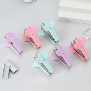 Eagle High Quality Cheap Stapler Stationery Remover Staple Puller Mini Black Stapler For Sale