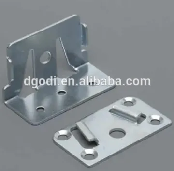 galvanized steel curtain bracket, zinc plated steel angle brackets, custom metal bracket