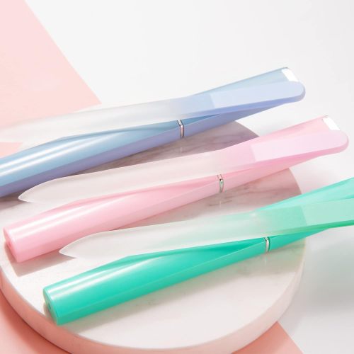 Glass Nail File 3 Pack for Natural Nails