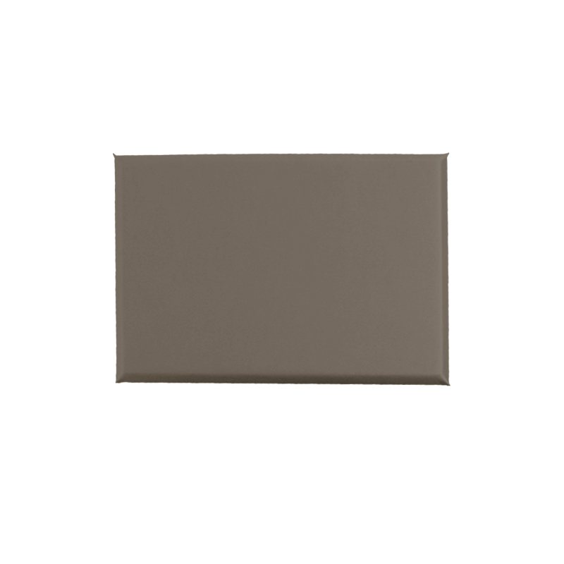 Painéis acústicos envoltos em tecido para sala de recreação