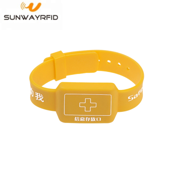 13.56mhz Safe Home nfc wristband bracelet