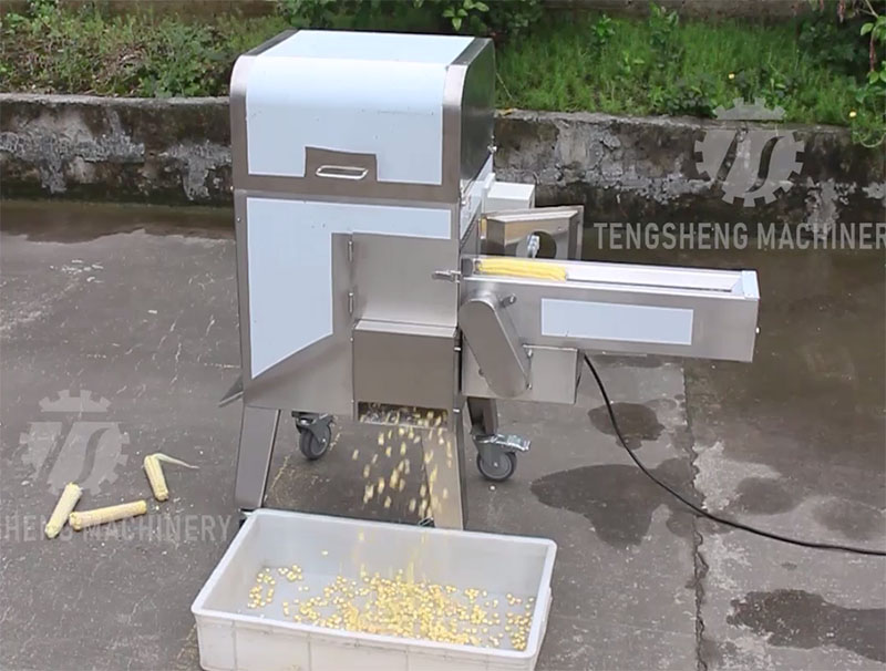fresh corn sheller