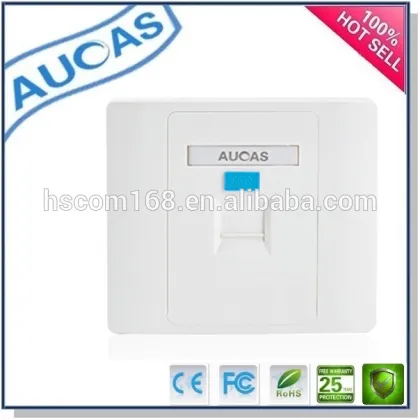 Cat5e RJ45 UTP Keystone Jack Faceplate/network ethernet faceplate /uk faceplate /1 port rj45 wall socket FacePlate/