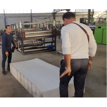 thick epe sheet high speed horizontal bonding machine