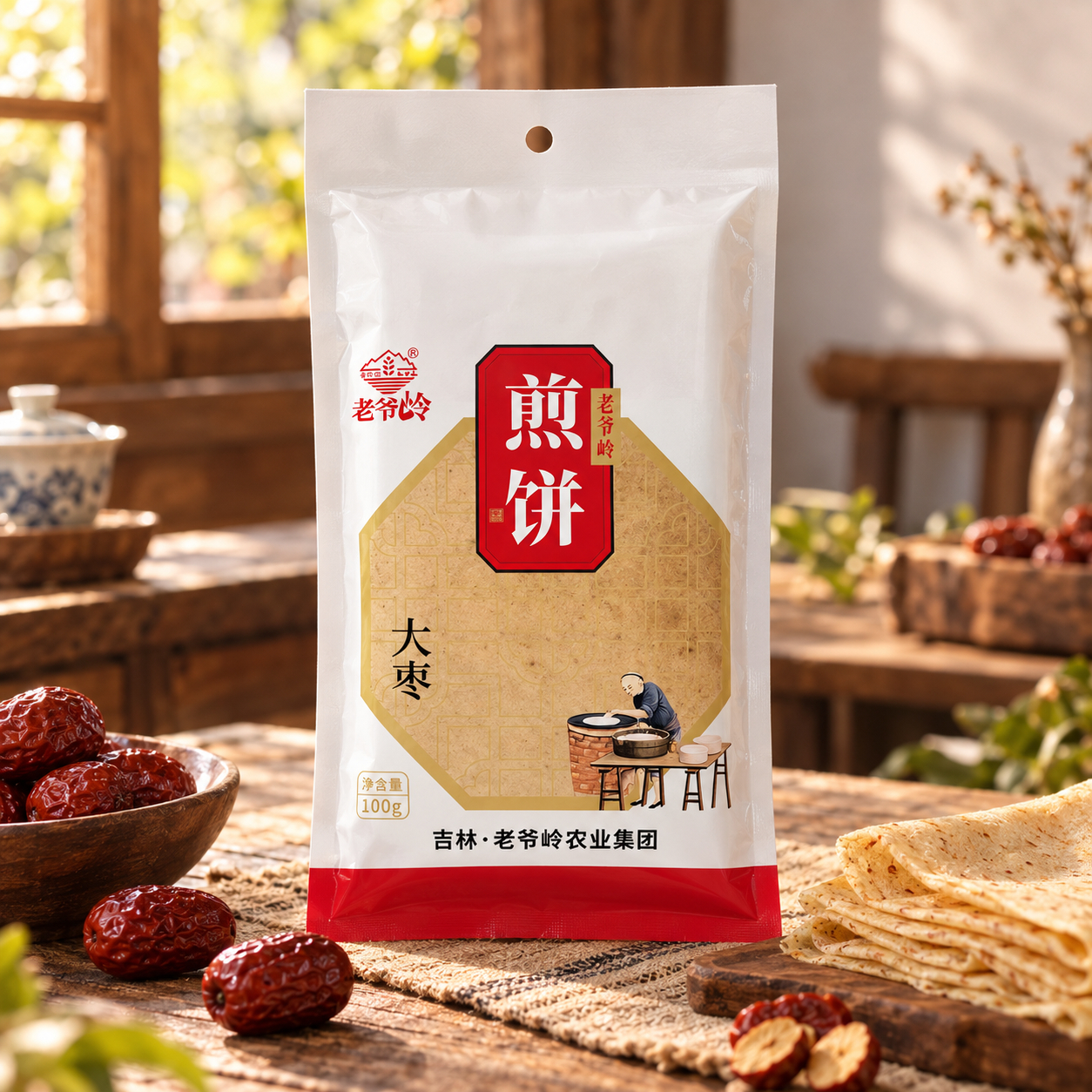 Jujube flavored pancakes3
