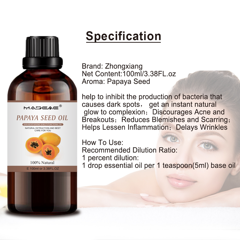 wholesale papaya seed oil breast enlargement skin lightening