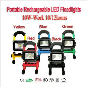 Easy move to anywhere solar flood lights outdoor for square lighting