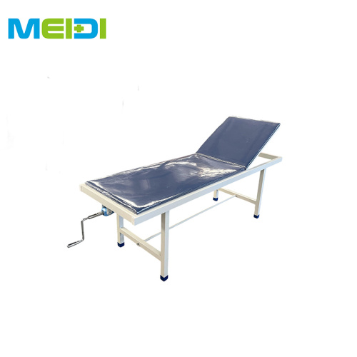 Good Features and Safety Comfortable Metal Blue Medical Examination Beds and Checking Bed for Hospital,Clinic,Patients