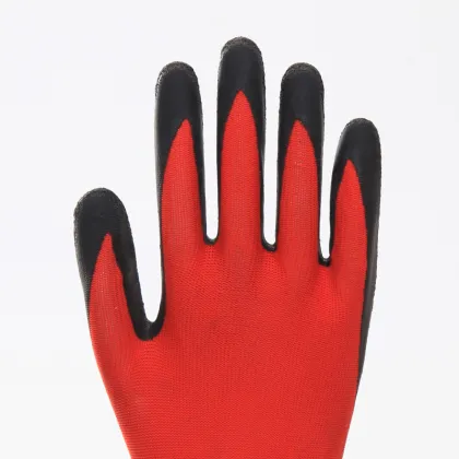 Polyester Shell Latex Palm Coated Work Gloves