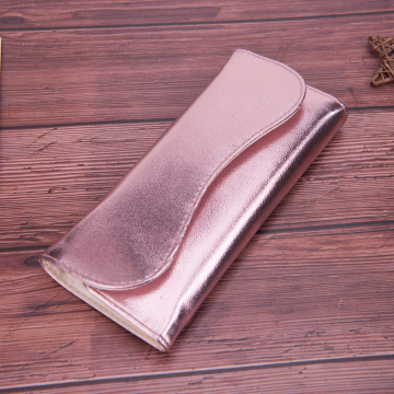 8 pieces pink makeup brush with PU bag