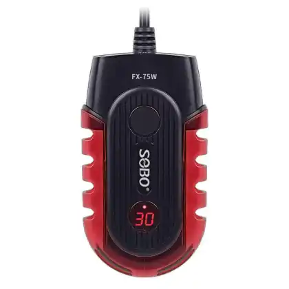 JR SOBO Fish Tank Heating Rods: FX Series (FX-25W, FX-50W, FX-75W, FX-100W, FX-150W) - Automatic Constant Temperature Control for Aquariums and Turtle Tanks