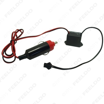 12V DC Car Decoration EL Fiber Neon Glow Lighting Strip with Power Driver Inverter
