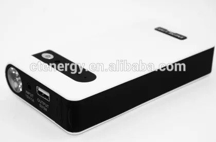 mini type powerizer jump starter/ rechargeable car jump starter 8800mah 12v