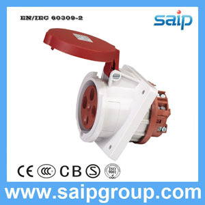 Waterproof Industrial Socket with 4 Pin