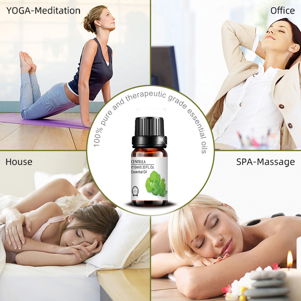 pure natural diffuser aromatherapy centella oil massage oil