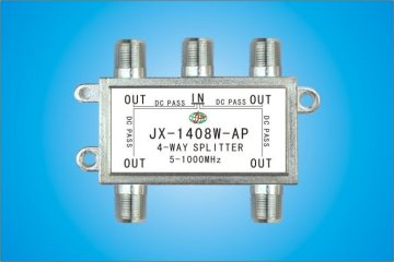 4-WAY CATV SPLITTER
