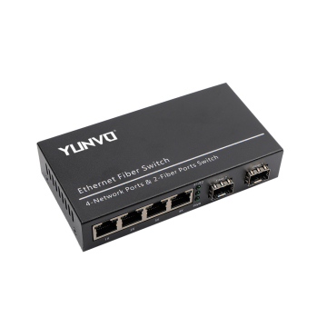Gigabit Poe Switch 4Port Poe 2Fiber SFP SLOT