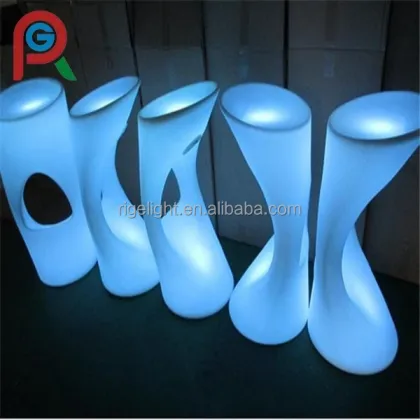 led fashion remote battery wireless LED Shining Bar Chair