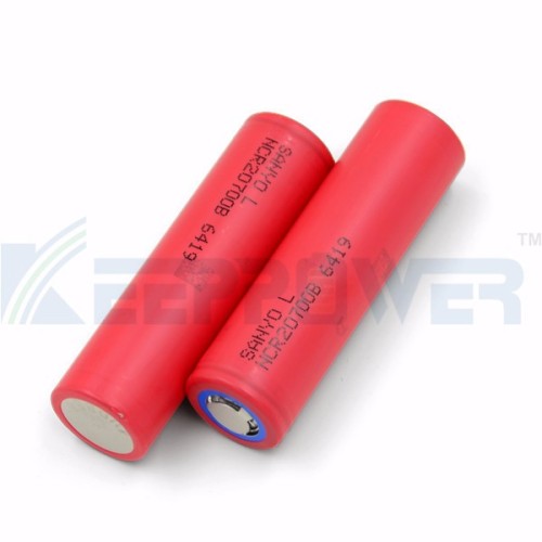 Sanyo NCR20700B battery 3.6v 4250mAh 20700 li-ion battery