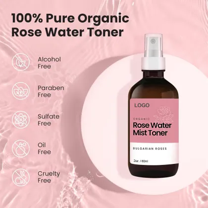 Bulgarian Rose Water Toner Spray Hair Facial