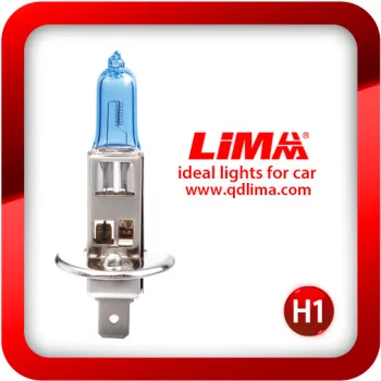 Xenon White halogeb bulbs 5000k OEM China GE Supplier h1 12v 24v dark blue white lighting