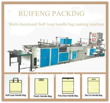 C-Automatic patch handle bag making machine