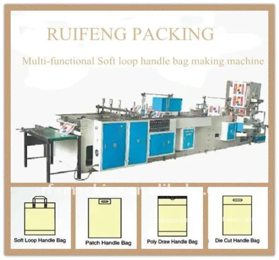 C-Automatic patch handle bag making machine