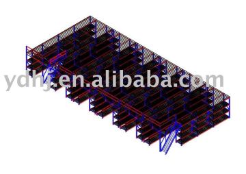 pallet racking with mezzanine