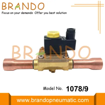 1078/9 Castel Type Refrigeration Solenoid Valve 24V 220V