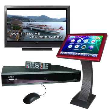 Dual Screen Karaoke Machine,Double Screen Karaoke HDD Player