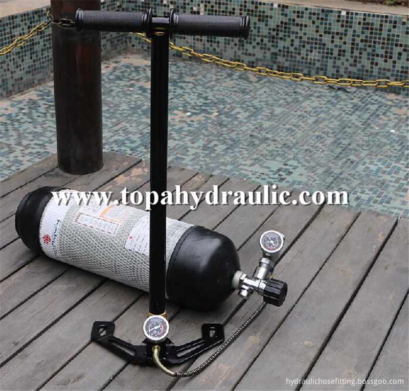 Precharge 4500 psi pcp hand air pump