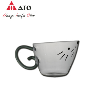 Дизайн мышиной посуды Glass Cup Cup Carton Carton