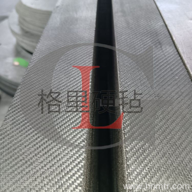 Square hole carbon fiber hard felt board