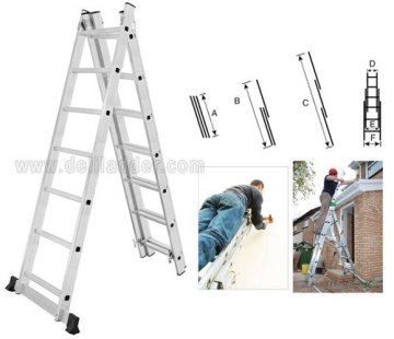 Size for 2x6 2x7 2x8 2x9 2x10 2x11 2x12 2x13 2x14 2 section extension ladder