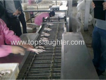 Poultry Processing Equipment For Chicken Feet Processing Line 