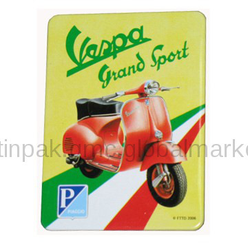 Card shape MagNICI tins