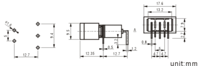 RLS-103-A3-1 rocker switch