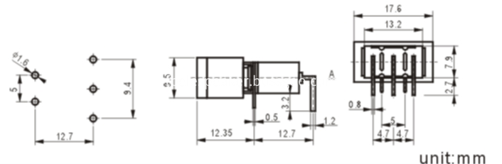 RLS-103-A3-1 rocker switch