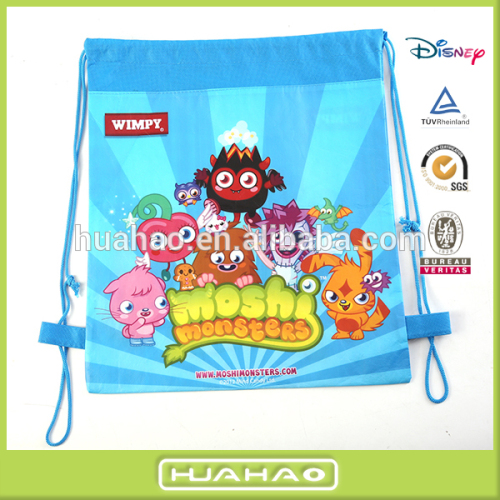 non woven fabric drawstring bag kids backpacks wholesale