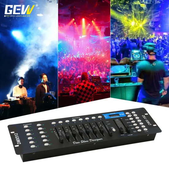 GEVV 192 DMX Lighting Console - Stage Lighting Controller