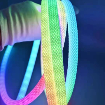 High Density Woven RGB LED Neon Light Strip for Home Indoor Decoration