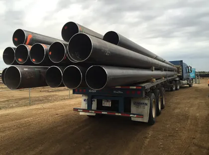 ASTM A106 Gas Pipeline steel pipe