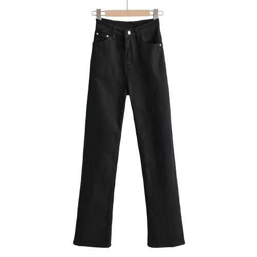 Womens Stretchy Flare Jeans Pants