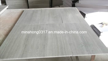 White Wood Vein, Grey Wood Vein Serpeggiant Marble Tile Sab