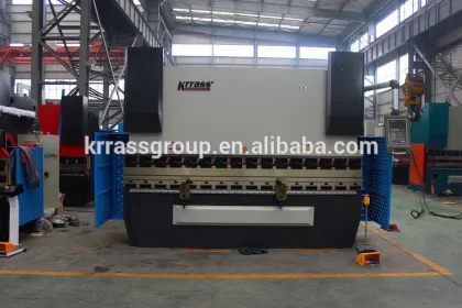 Krrass press brake with DELEM DA52 CNC control shipping to Dubai